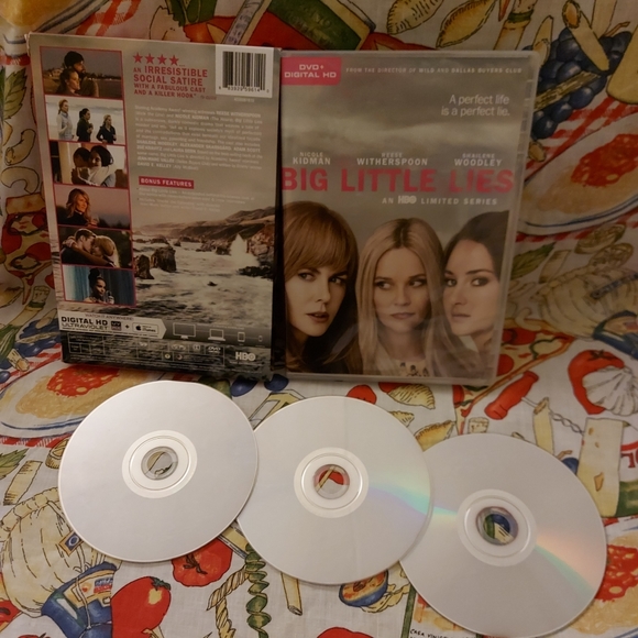 Dvd big little lies HBO limited series nicole Kidman Reese witherspoon - Picture 4 of 5